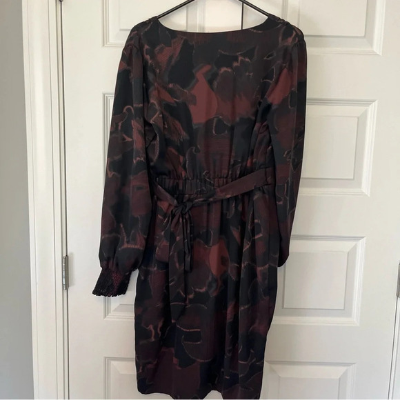 Evereve ALLISON JOY Sasha Surplice Mini Dress! L E29 - Picture 8 of 8